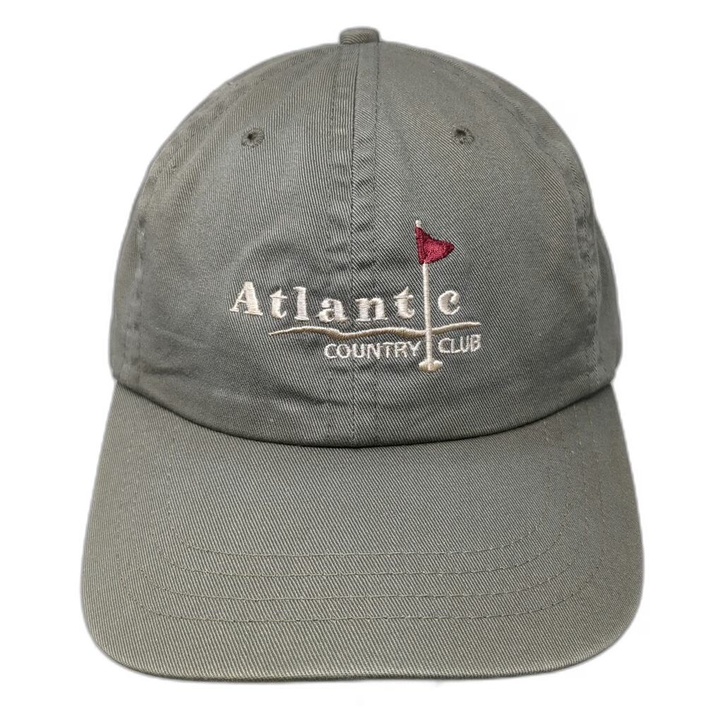 Imperial Baseball Cap Green One Size Atlantic Country Club Golf Hat Made in USA